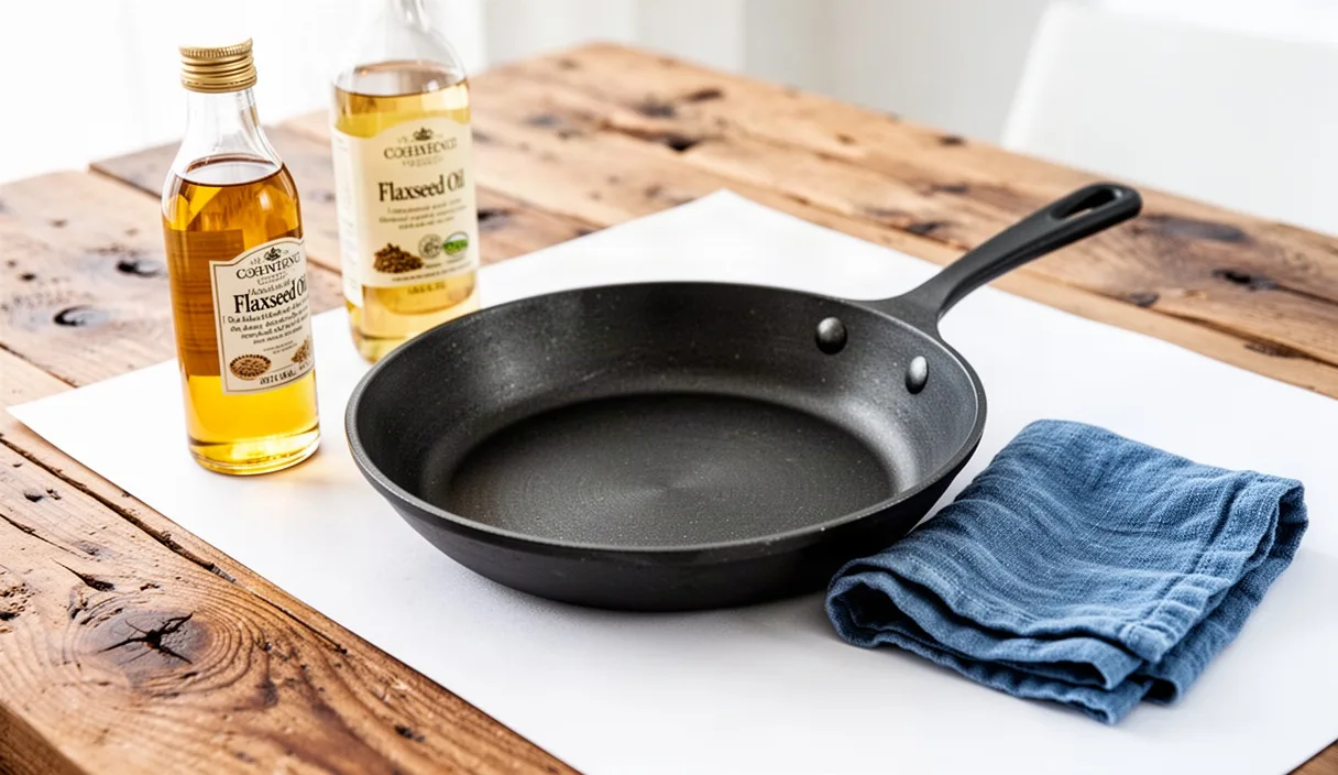 How to Season a Carbon Steel Skillet with Oil
